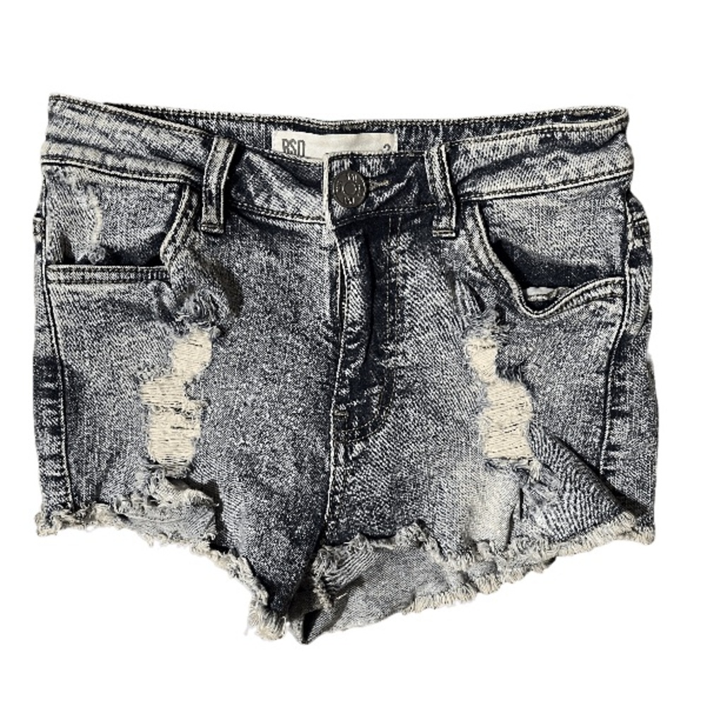 RSQ Jeans Maui High Rise distressed Jean shorts Size 3